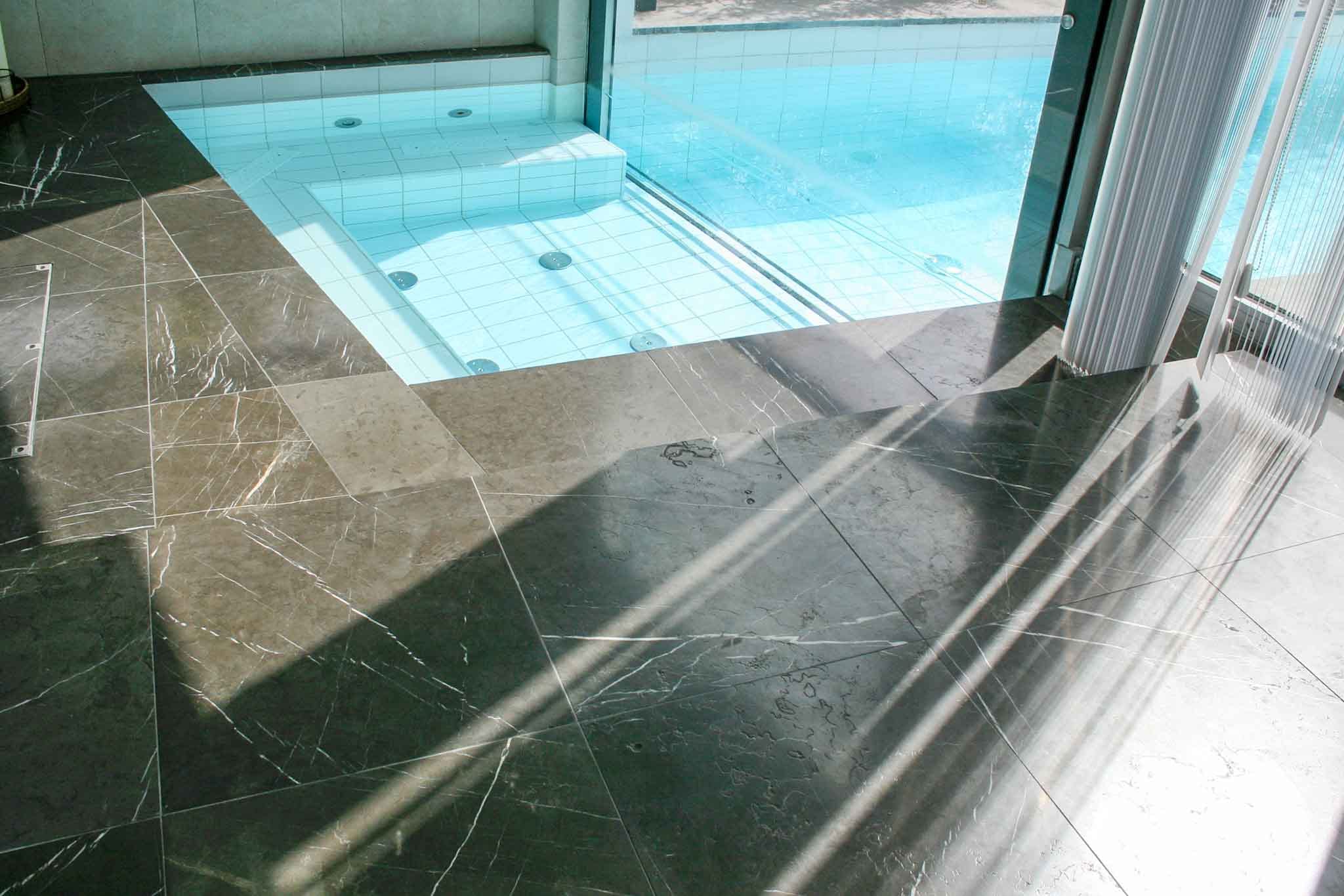 Avant-garde villa with natural limestone floor-2