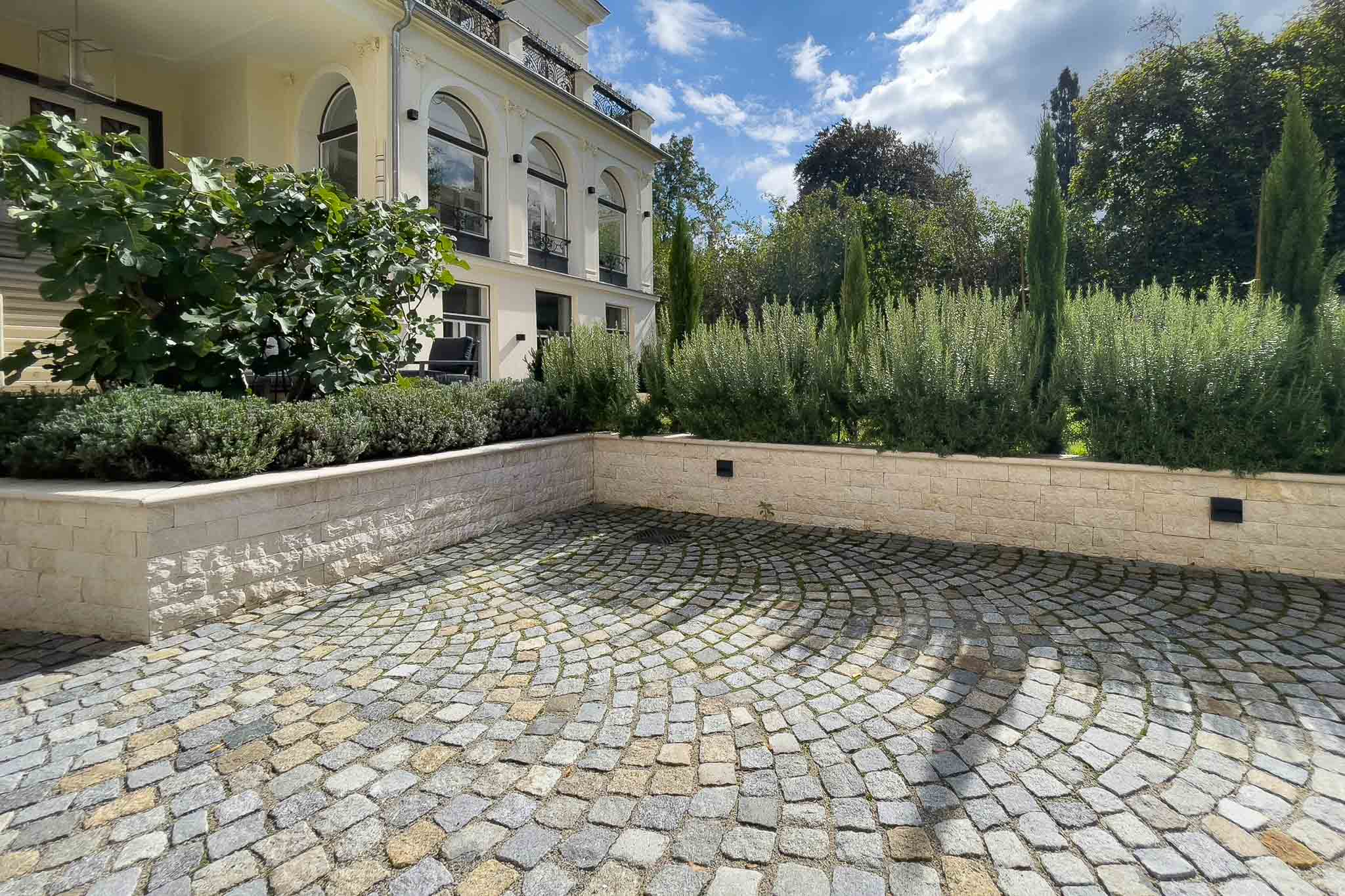 Granit G30 Naturstein Pflaster gemischtfärbig-4