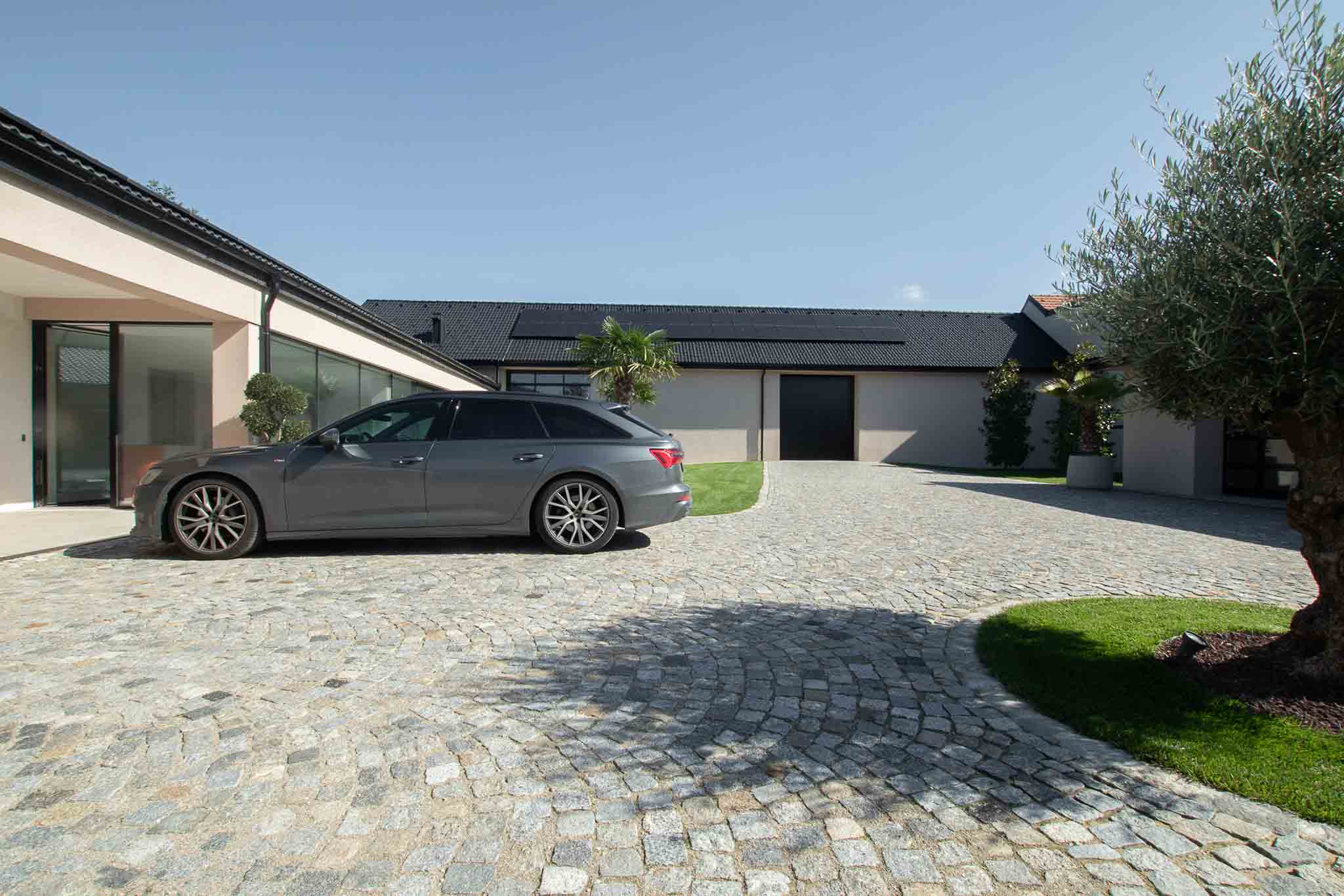 Granit G30 Naturstein Pflaster gemischtfärbig-8