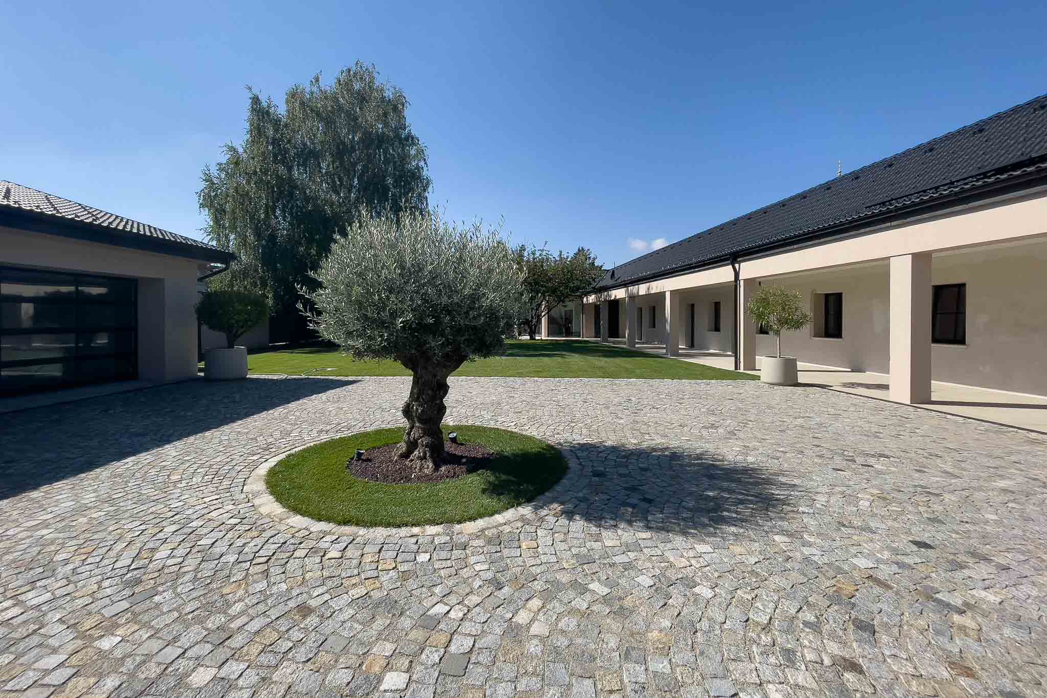Granit G30 Naturstein Pflaster gemischtfärbig-9