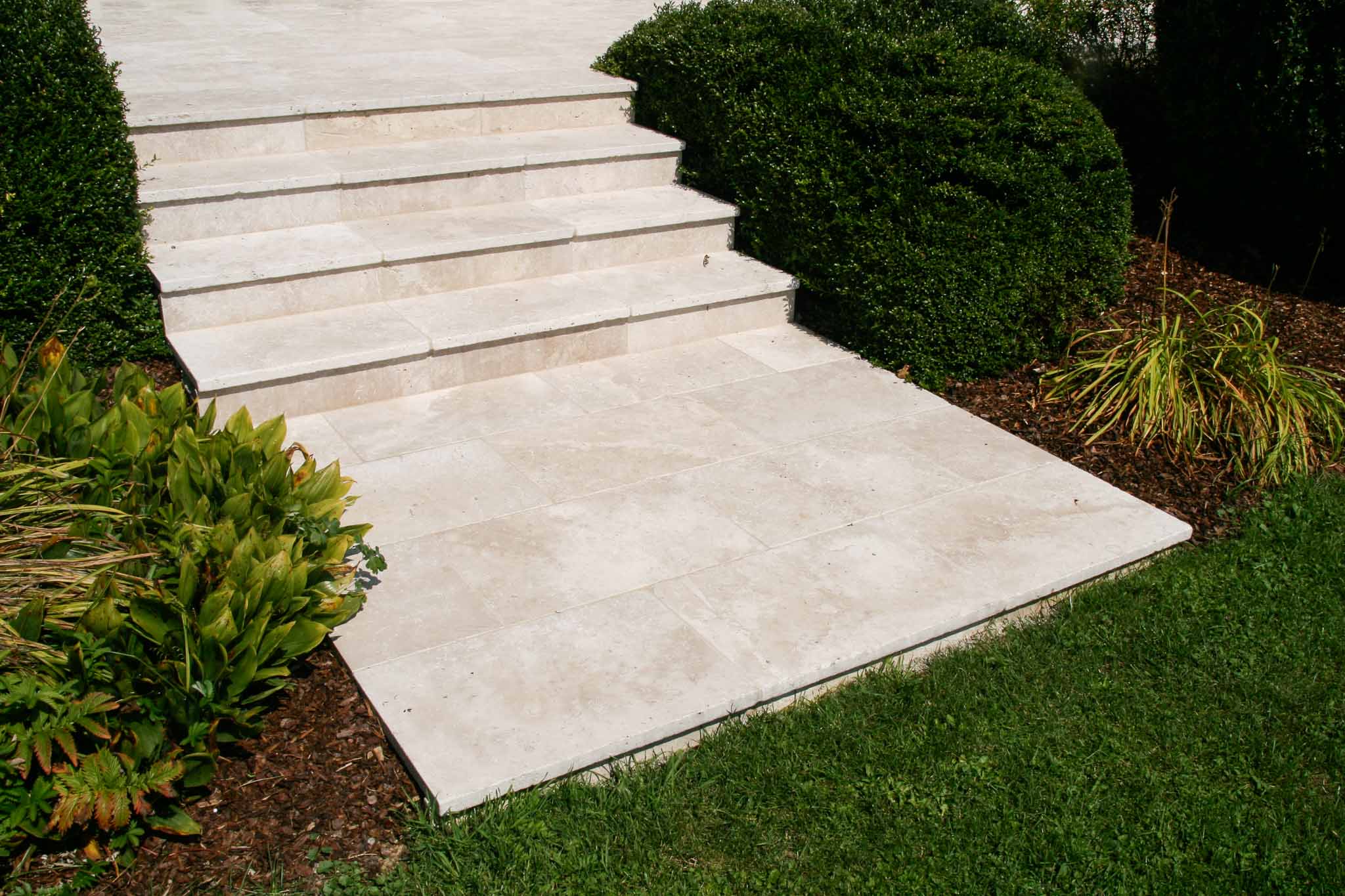 Travertin Creme Naturstein Terrassenplatten-3 Travertin Creme Naturstein Terrassenplatten-3