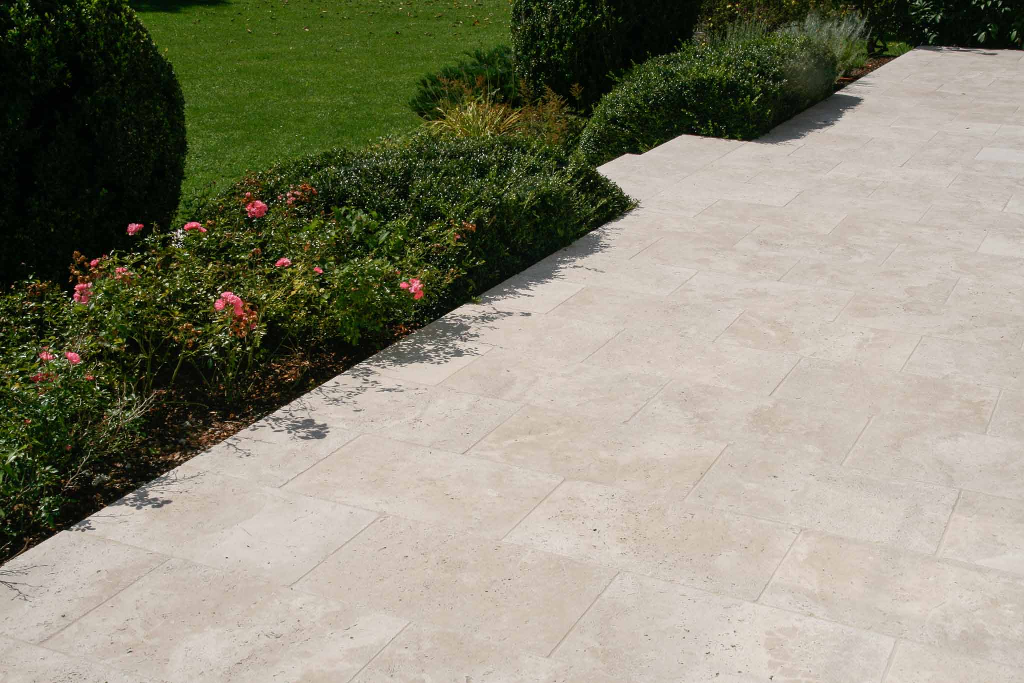 Travertin Creme Naturstein Terrassenplatten-4 Travertin Creme Naturstein Terrassenplatten-4