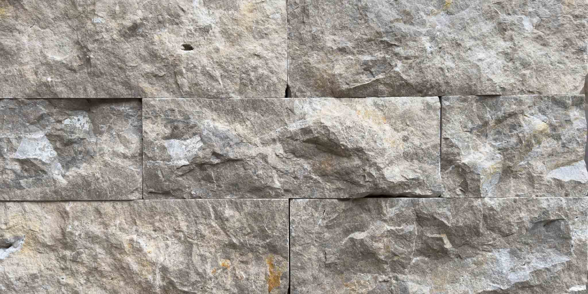 Dolomite natural stone system wall