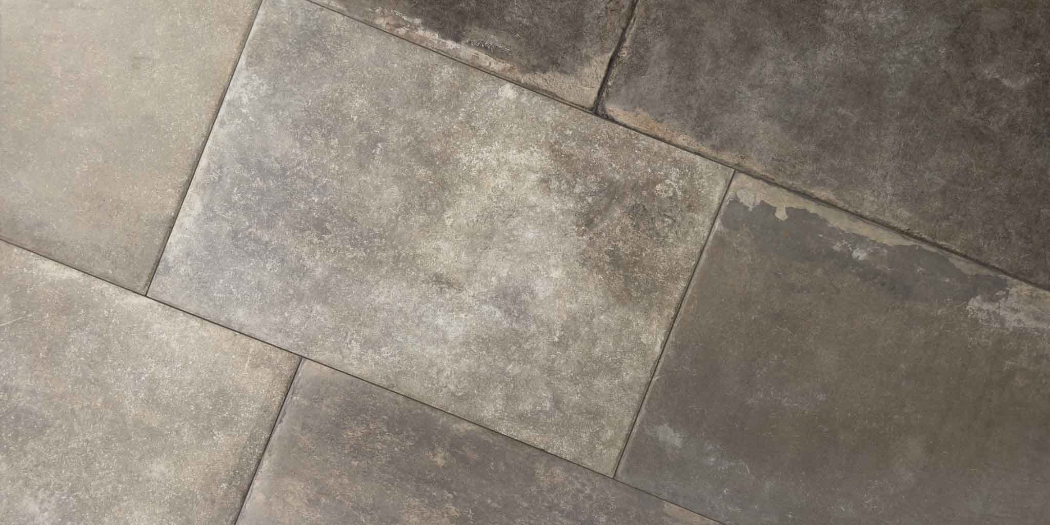 Technostein TS MP51 OS Porcelain stoneware limestone look floor tiles antique brown