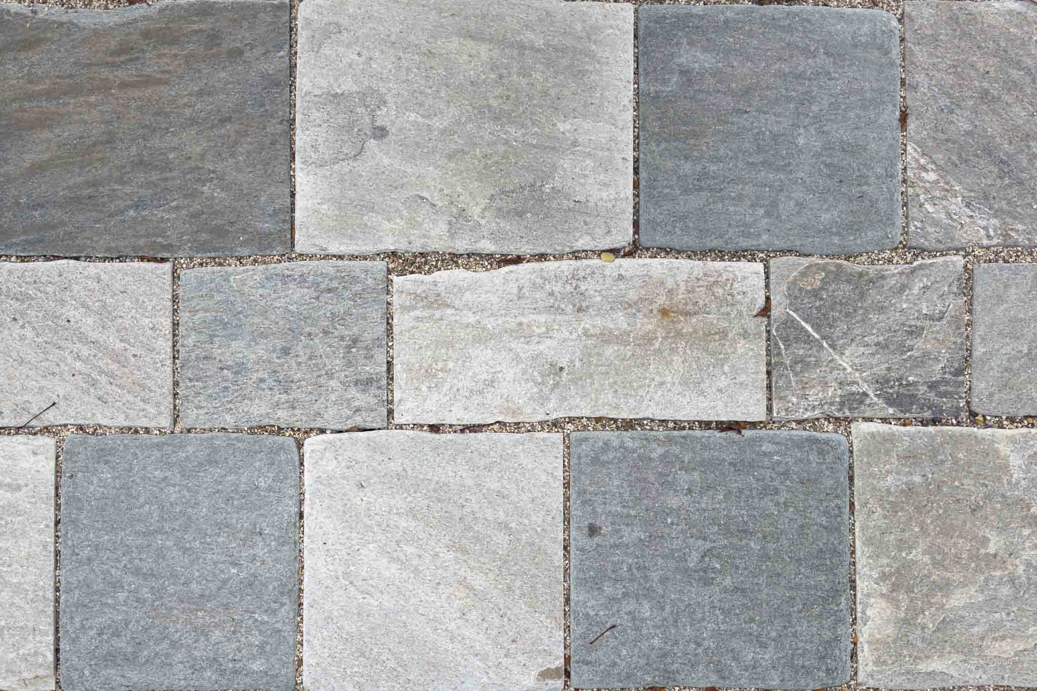 47035/01 Gneis Naturstein Terrassenplatten grau-blau