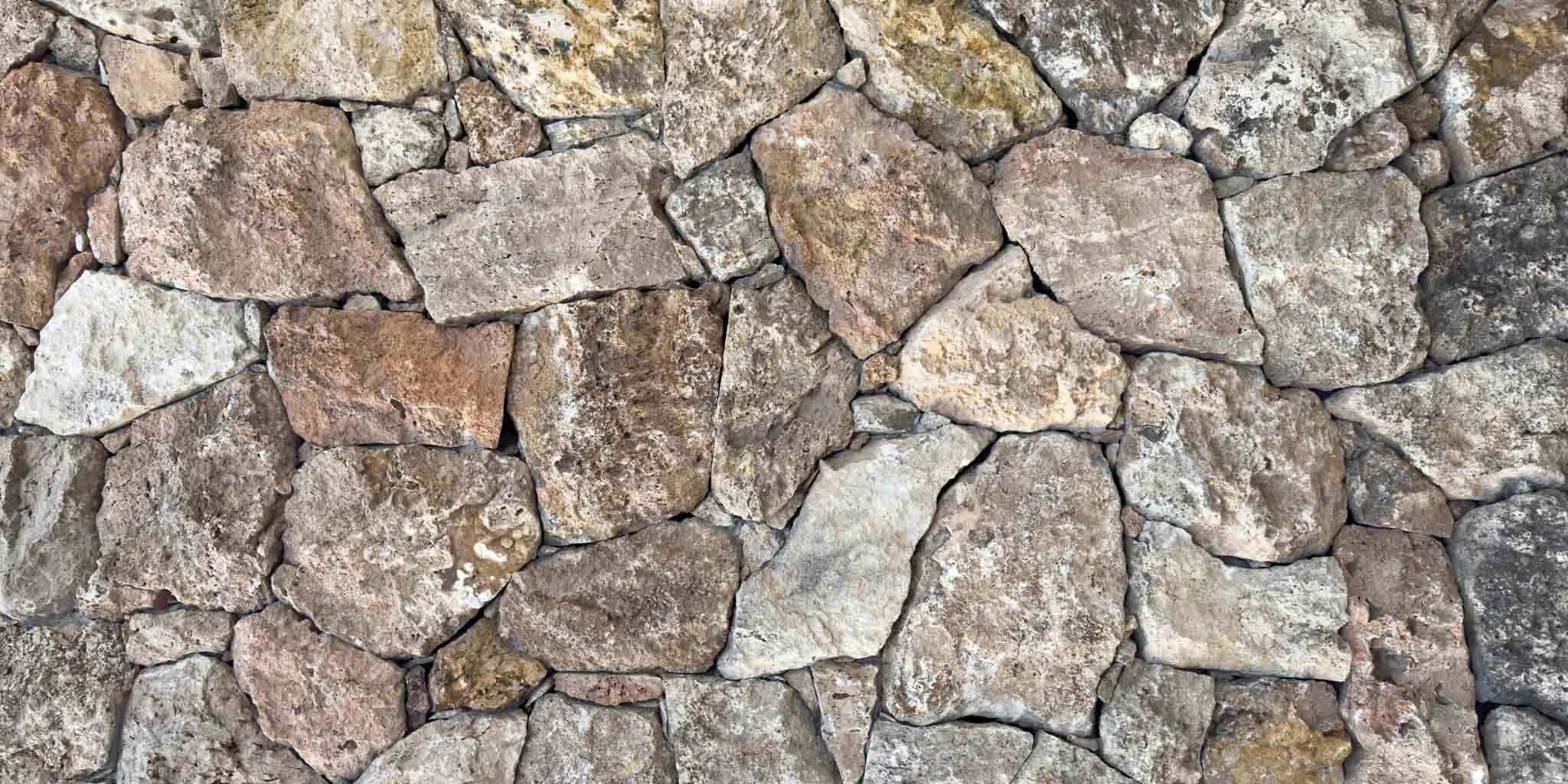 40497/01 Natural stone veneer limestone gray-brown