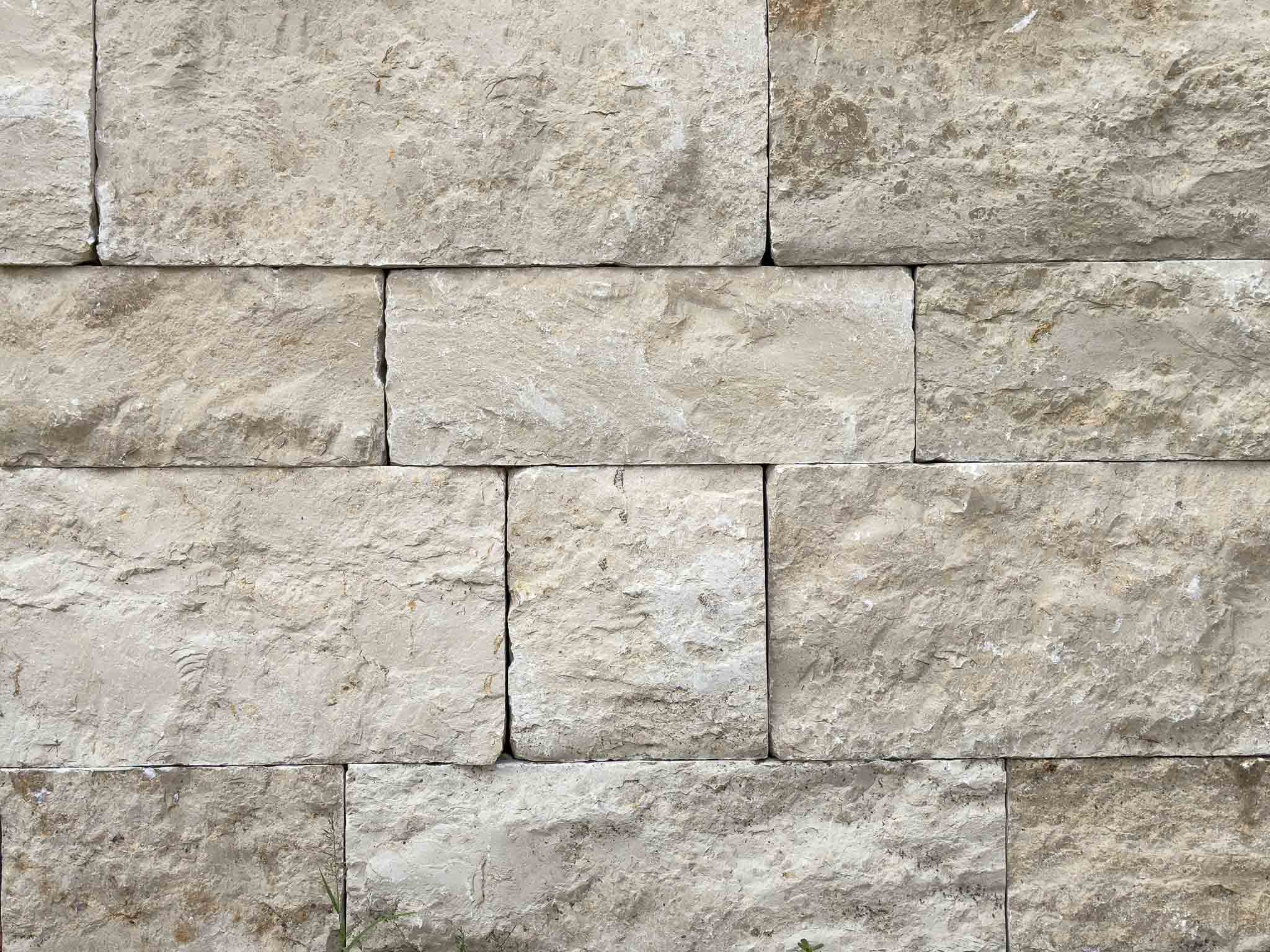 Limestone natural stone system wall