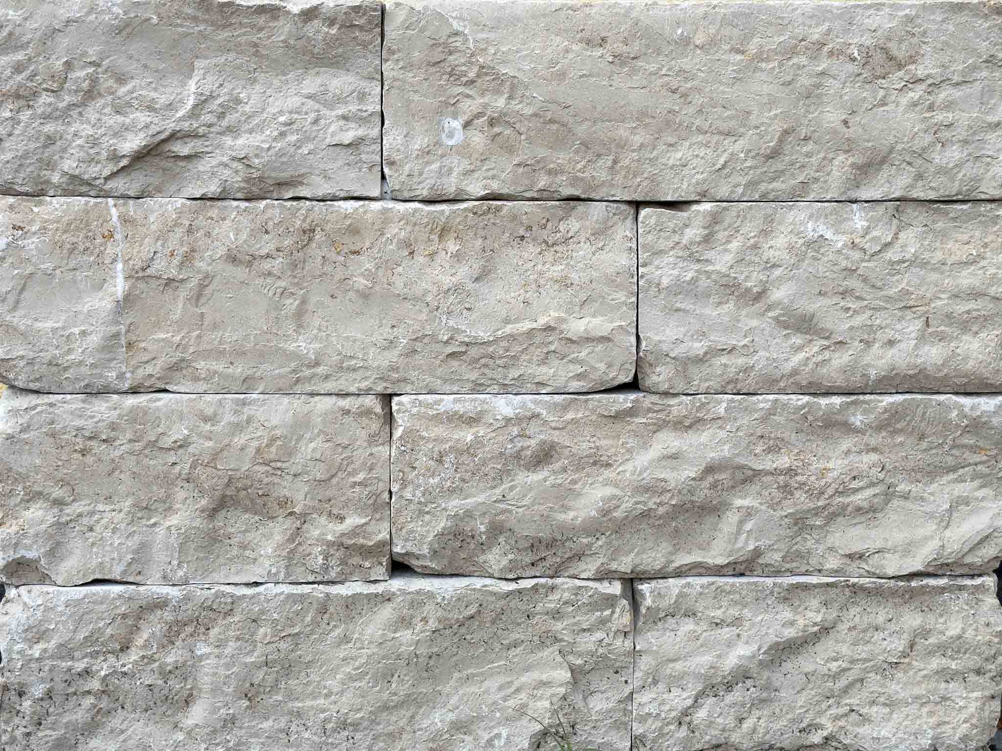 Limestone natural stone system wall