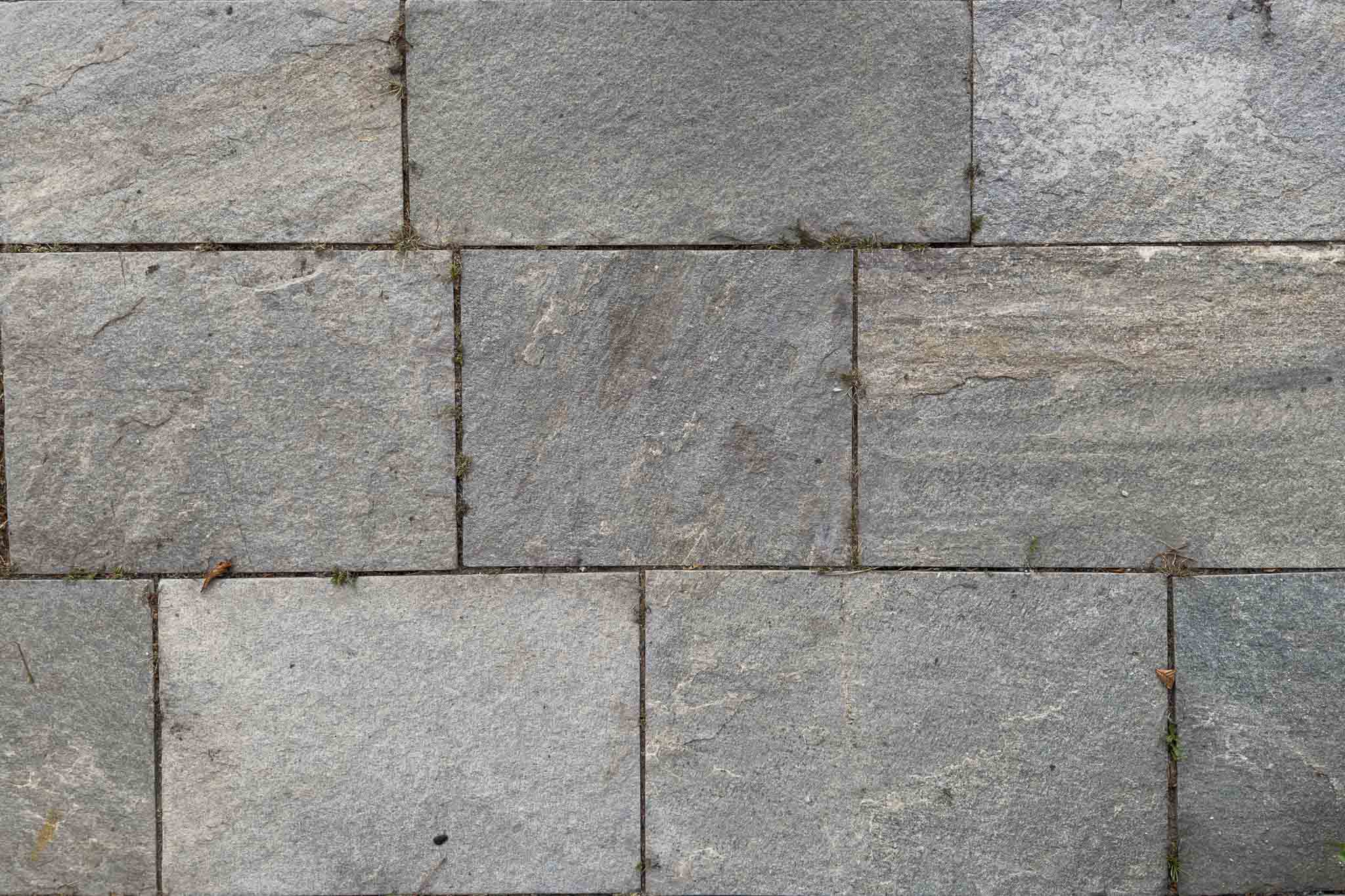 Quartzite natural stone patio slabs gray