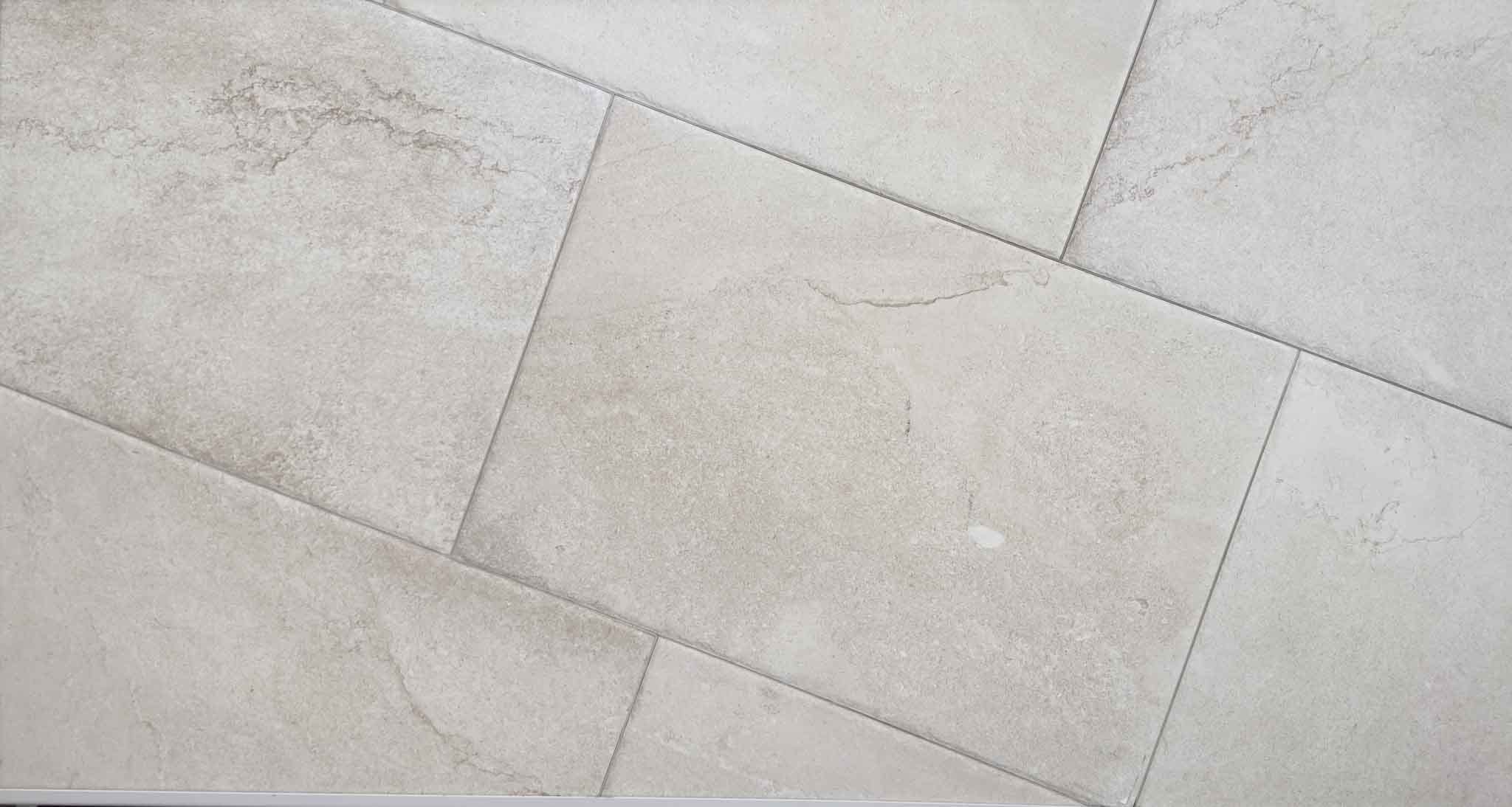 Porcelain stoneware limestone look floor tiles antique beige